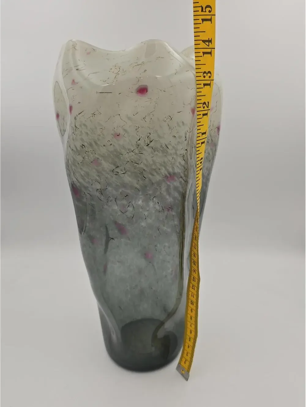 Curtiss Brock CB Glass Studio Art Glass Hand Blown VaseVase Appraised